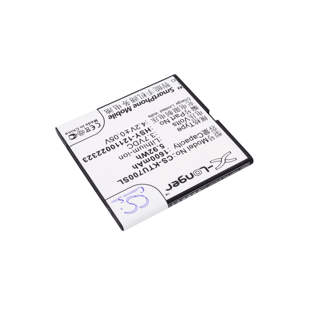 Batteri kompatibel med K-Touch CS-KTU700SL