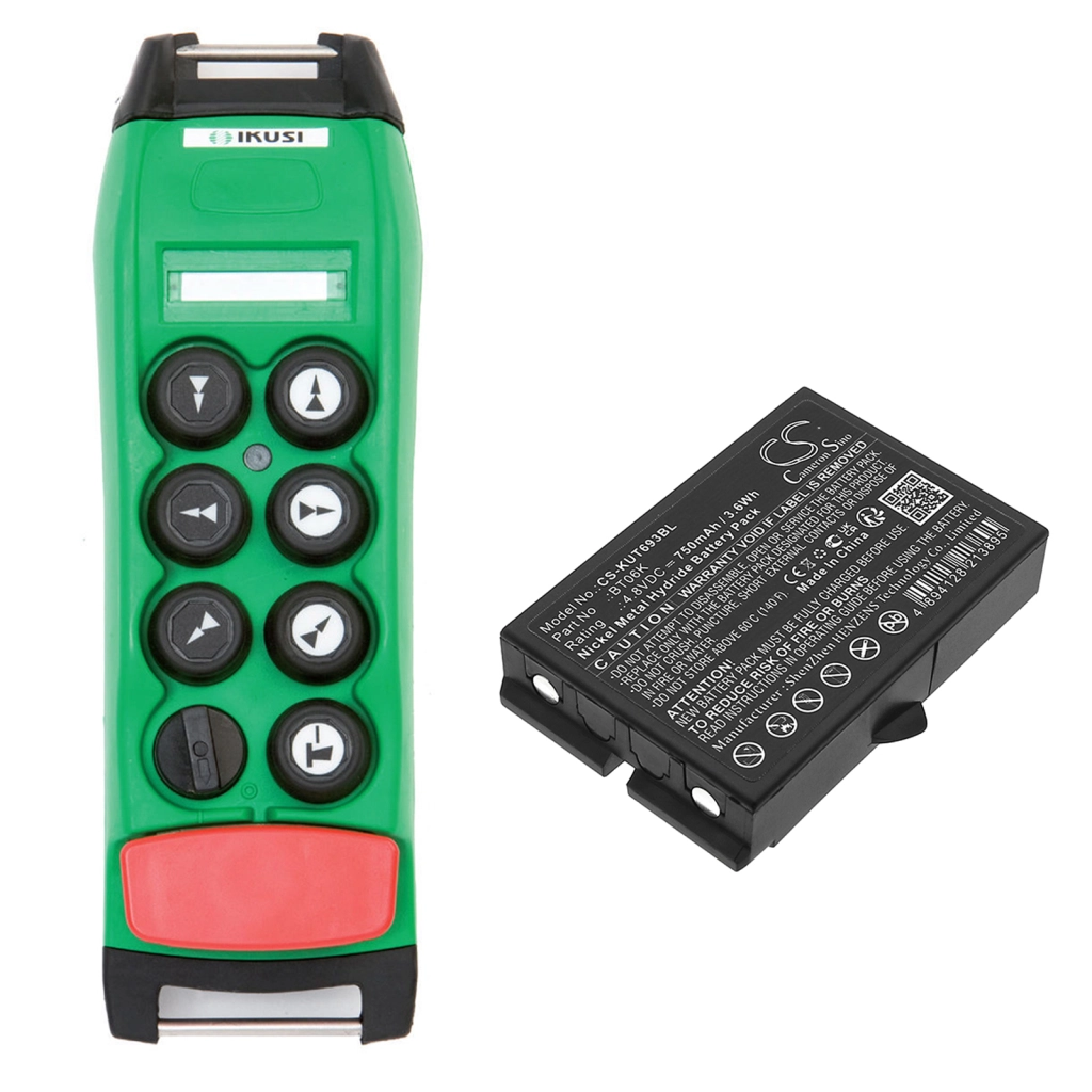 Industriella batterier Ikusi CS-KUT693BL