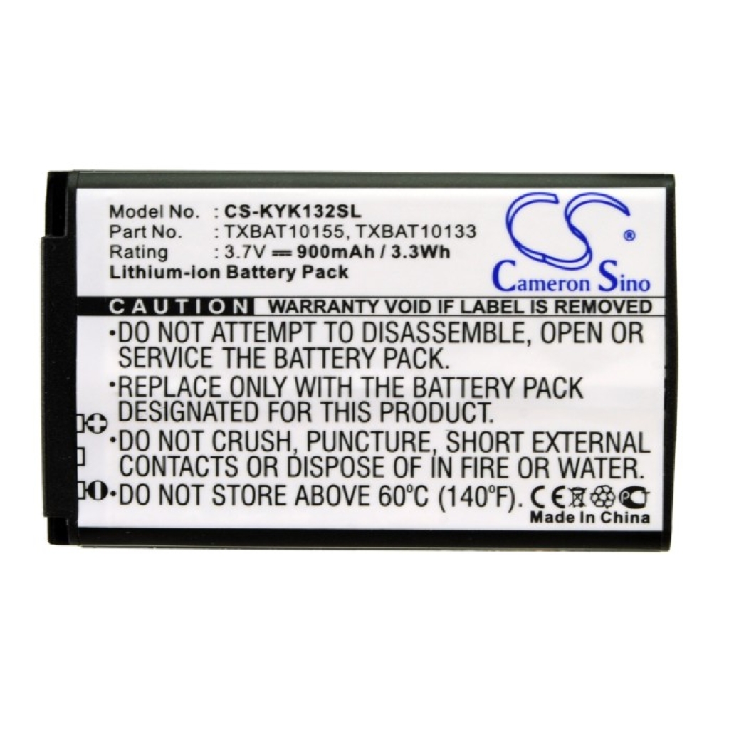 Batteri kompatibel med Kyocera CS-KYK132SL