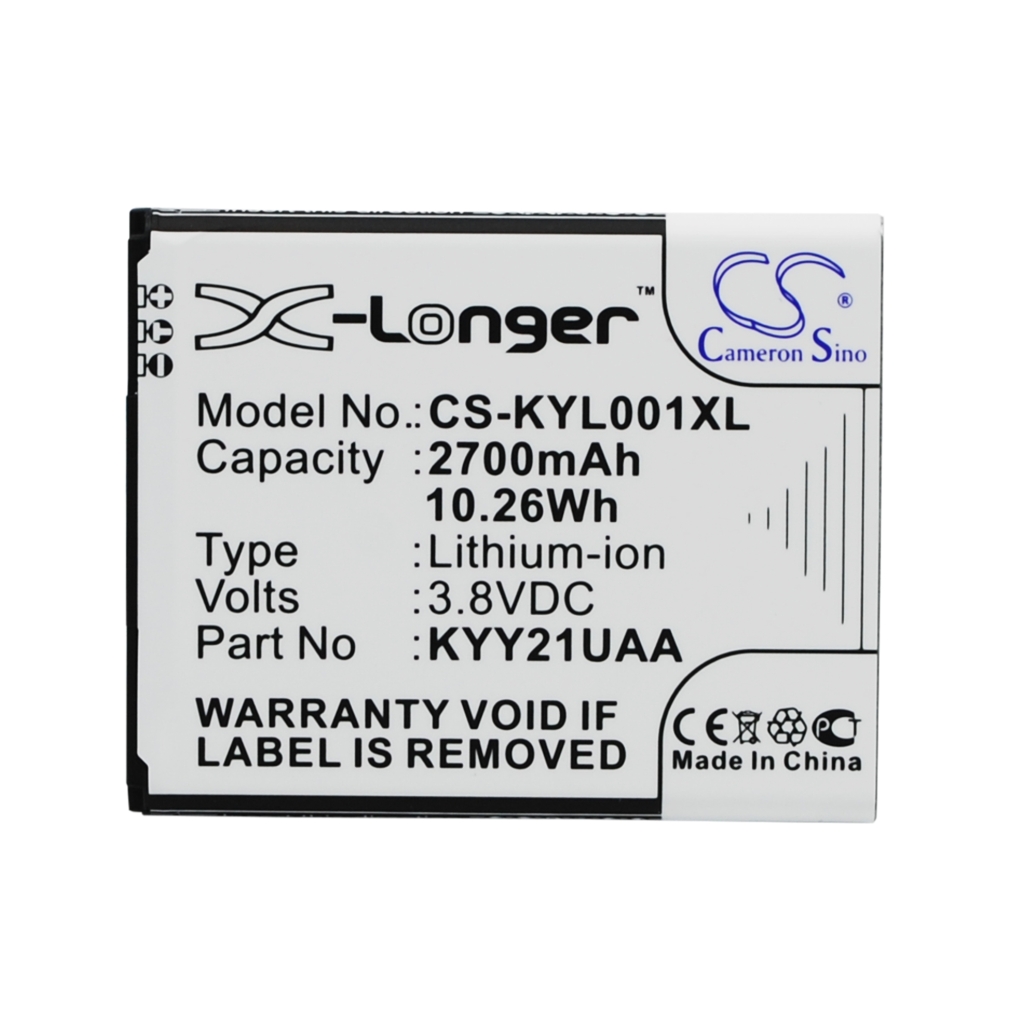 Batteri kompatibel med Kyocera CS-KYL001XL
