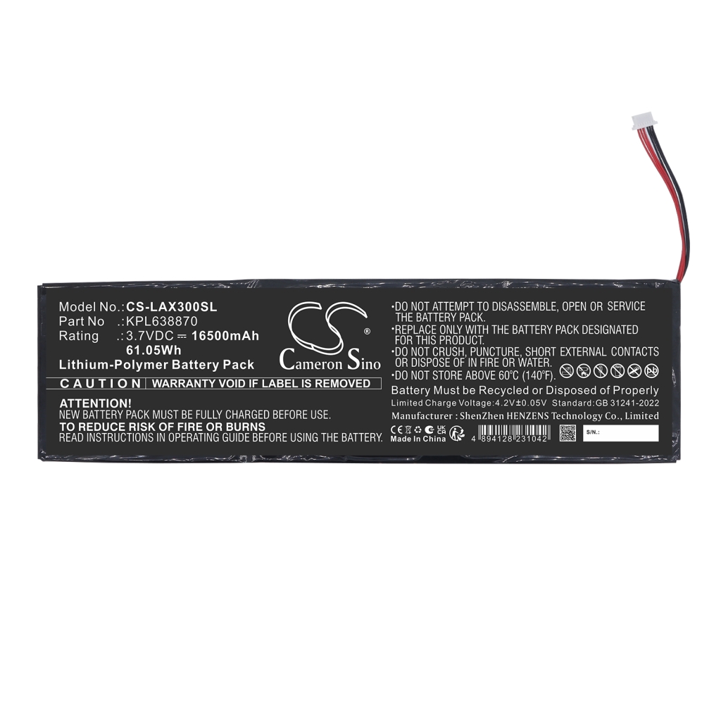 Batteri kompatibel med Launch CS-LAX300SL