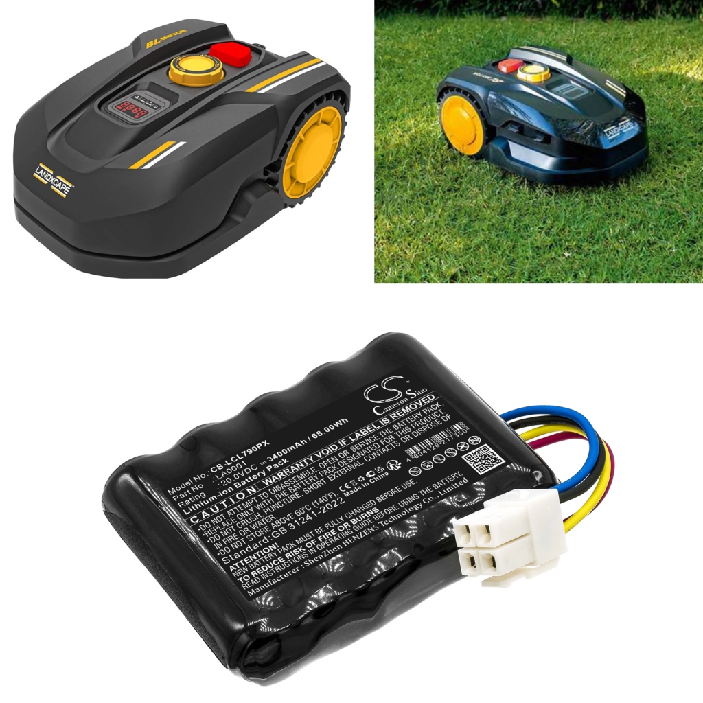Batterier Ersätter LA0002