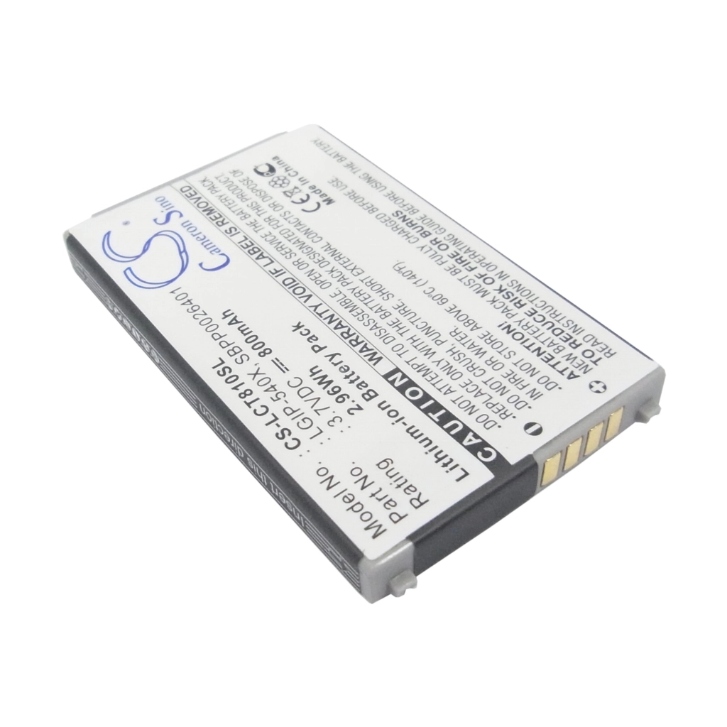 Batterier till mobiltelefoner LG CT810