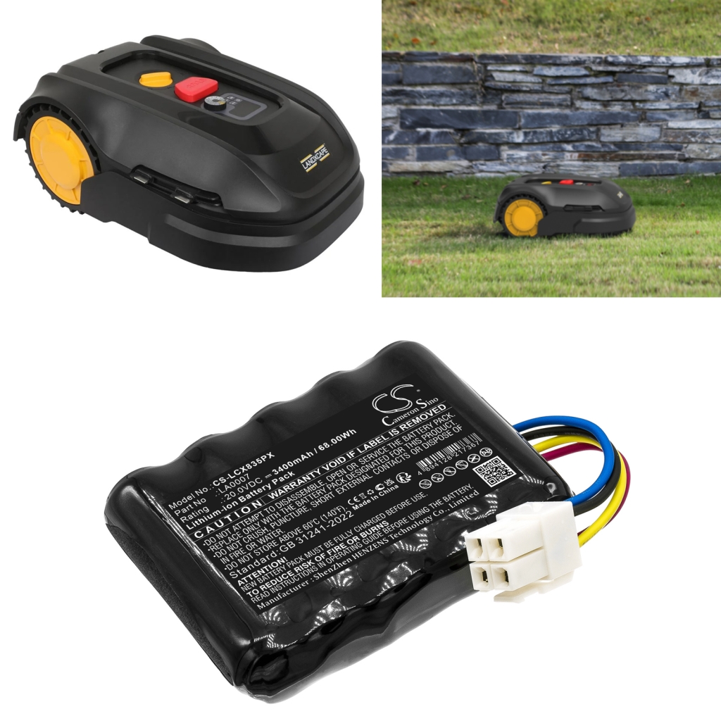 Batterier Ersätter LA0007