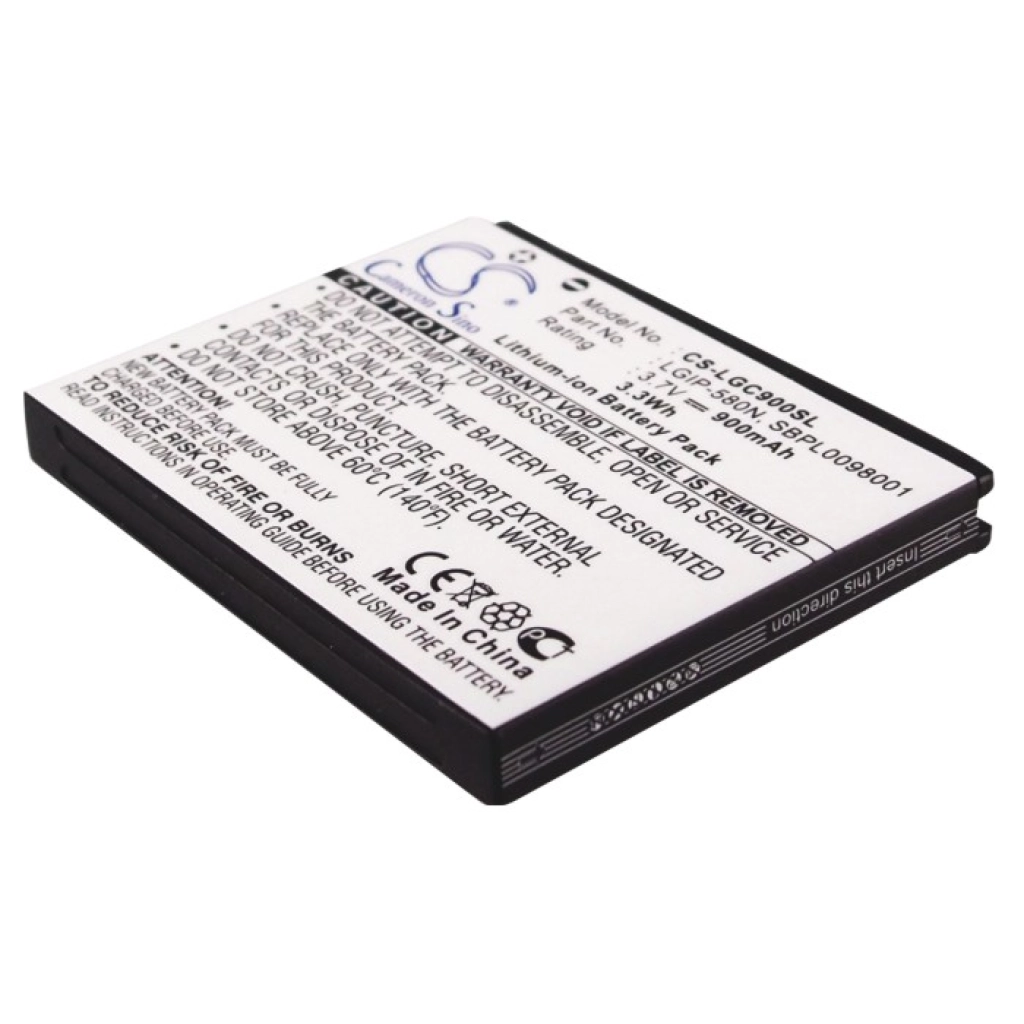 Batterier till mobiltelefoner LG GC900