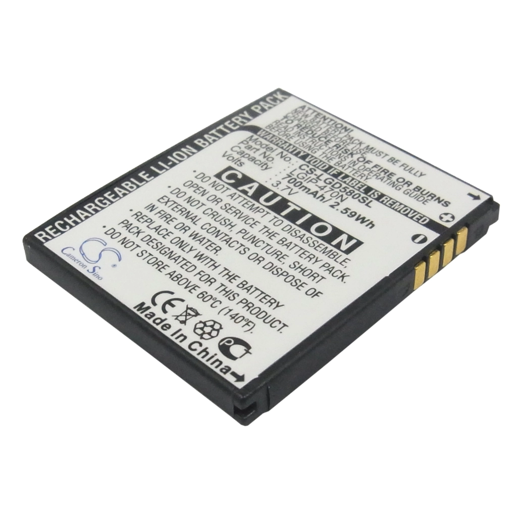 Batterier till mobiltelefoner LG GD580
