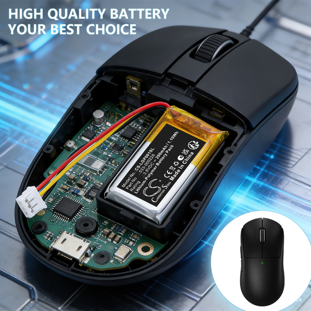 Batteri kompatibel med Logitech CS-LGP001SL