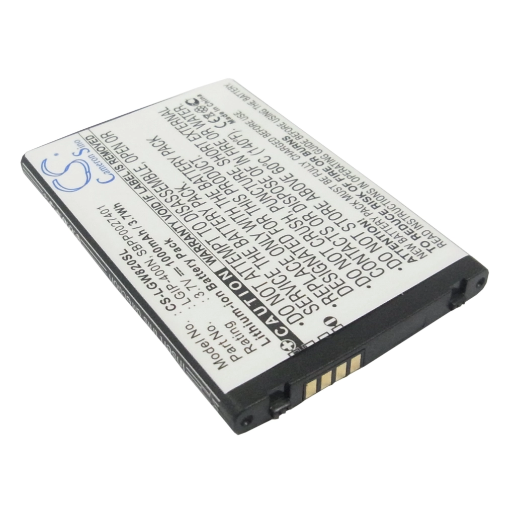 Batterier till mobiltelefoner LG GT540