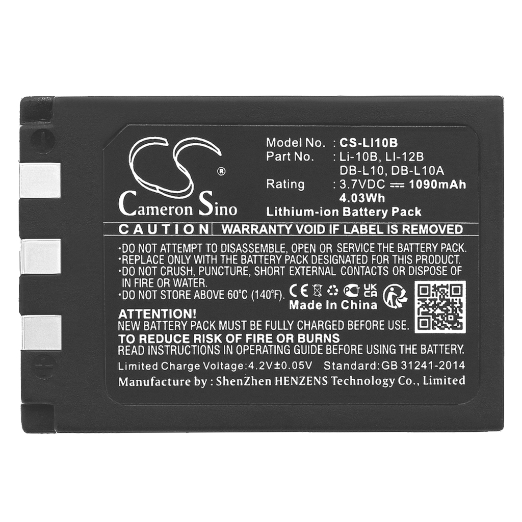 Camera Battery Sanyo CS-LI10B