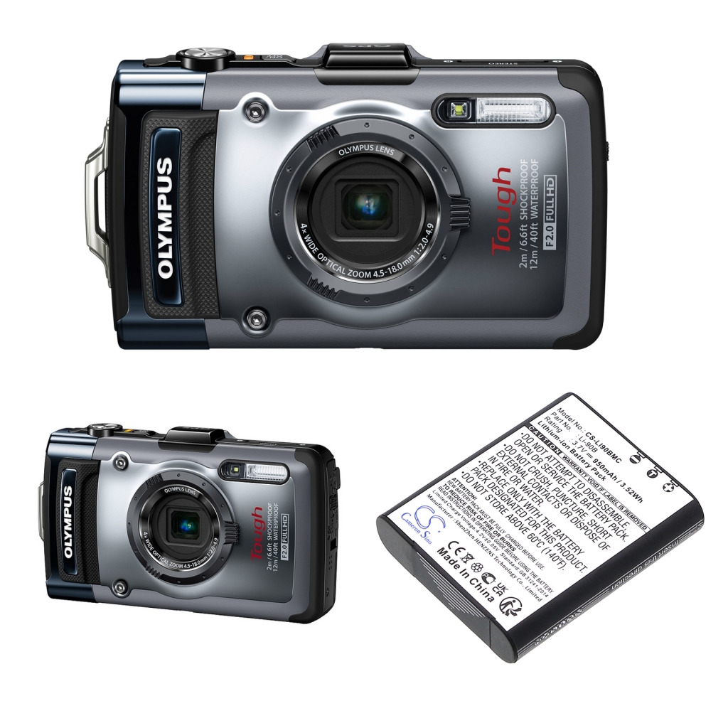 Kamerabatterier Olympus CS-LI90BMC