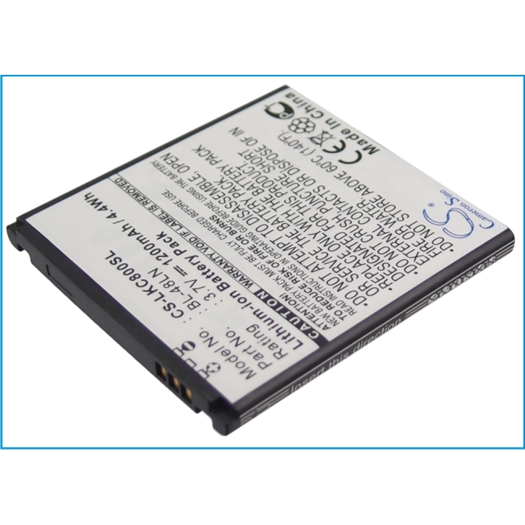 Batterier till mobiltelefoner LG Optimus 3D Max
