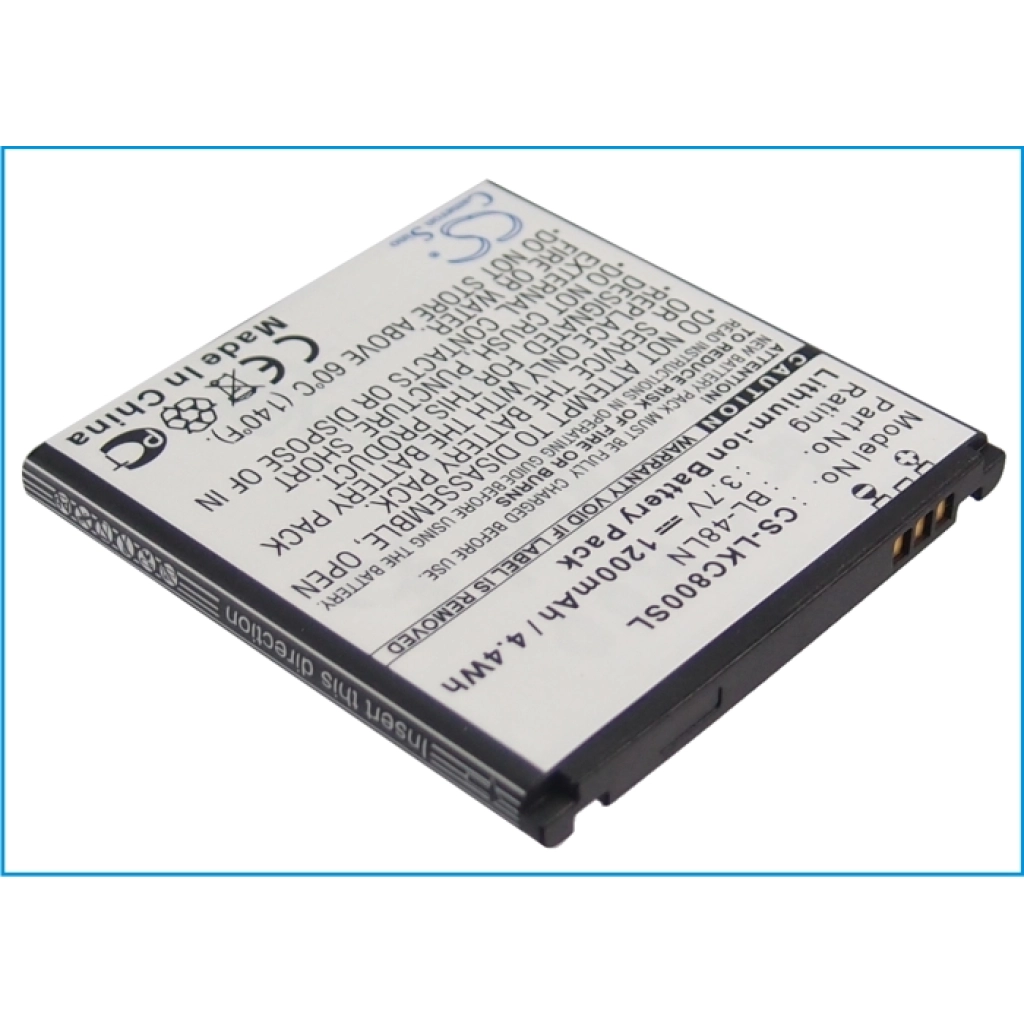 Batterier till mobiltelefoner LG Optimus 3D Max