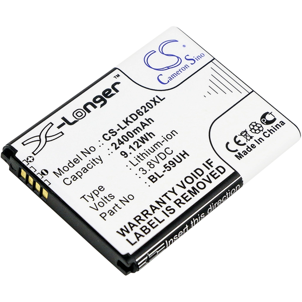 Batterier till mobiltelefoner LG D620R
