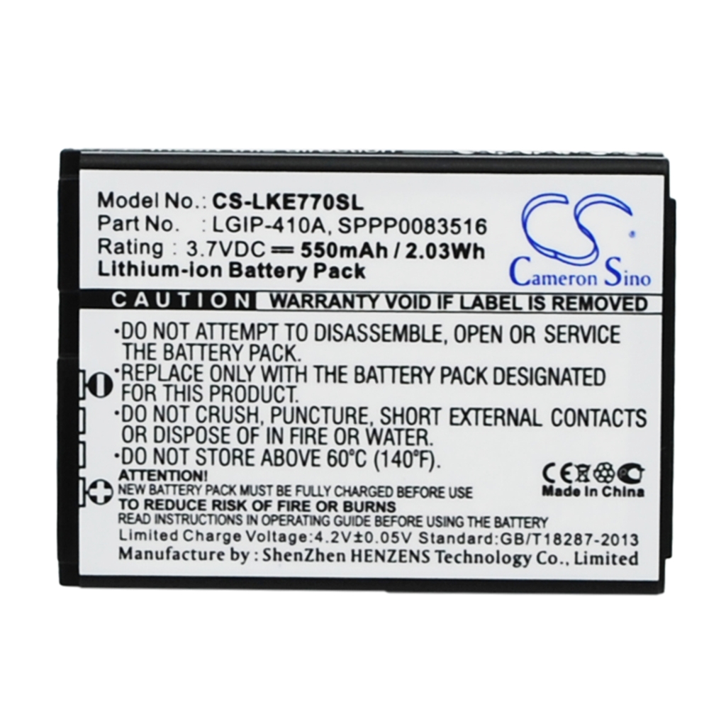 Batterier Ersätter SPPP0083516