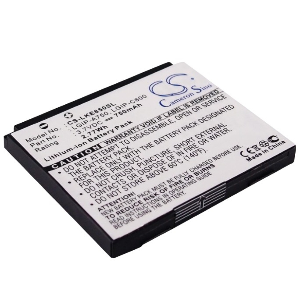 Batterier till mobiltelefoner LG ME850