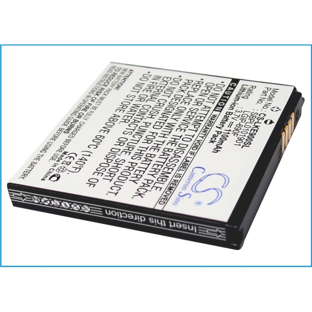 Batteri kompatibel med LG CS-LKE900SL