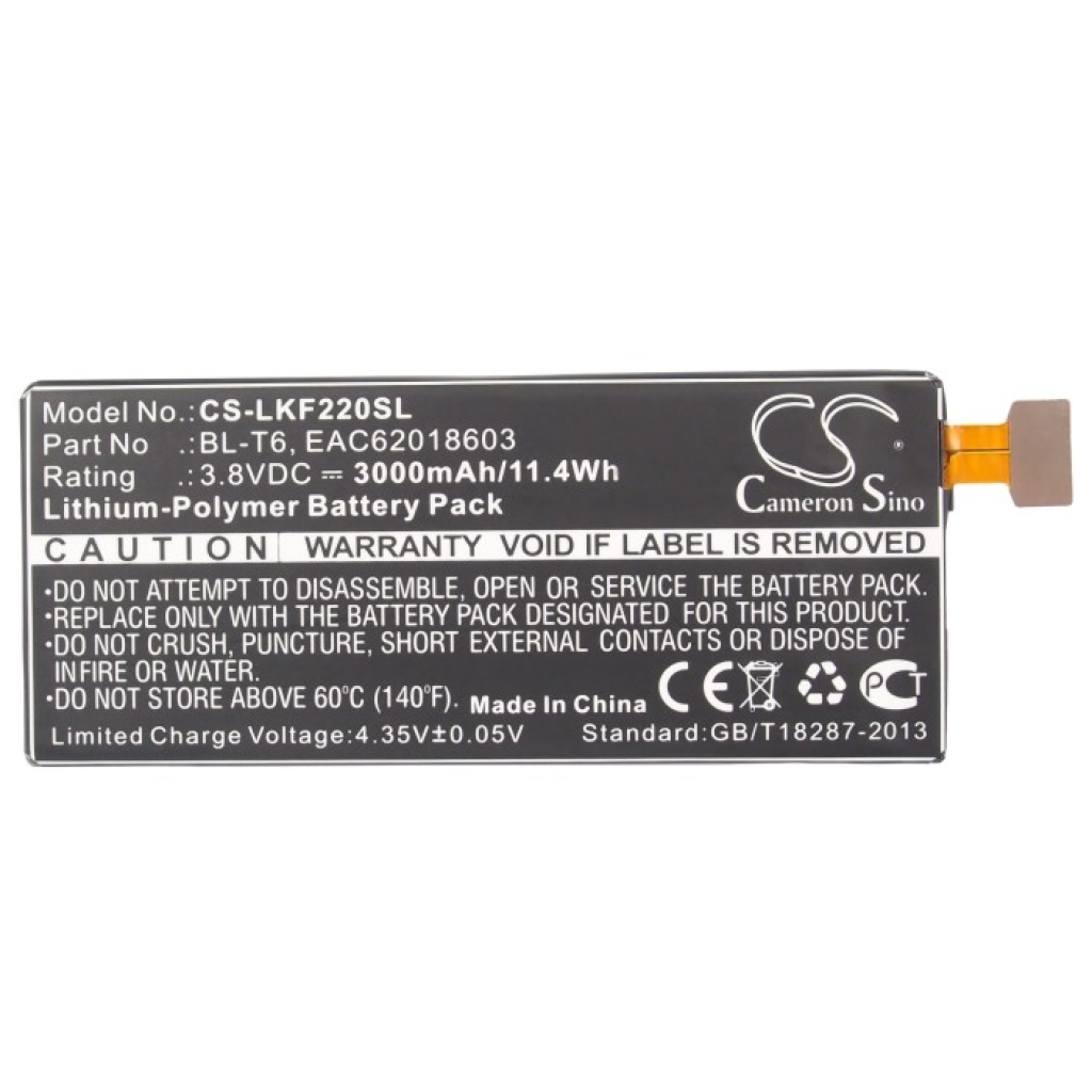 Battery Replaces BL-T6