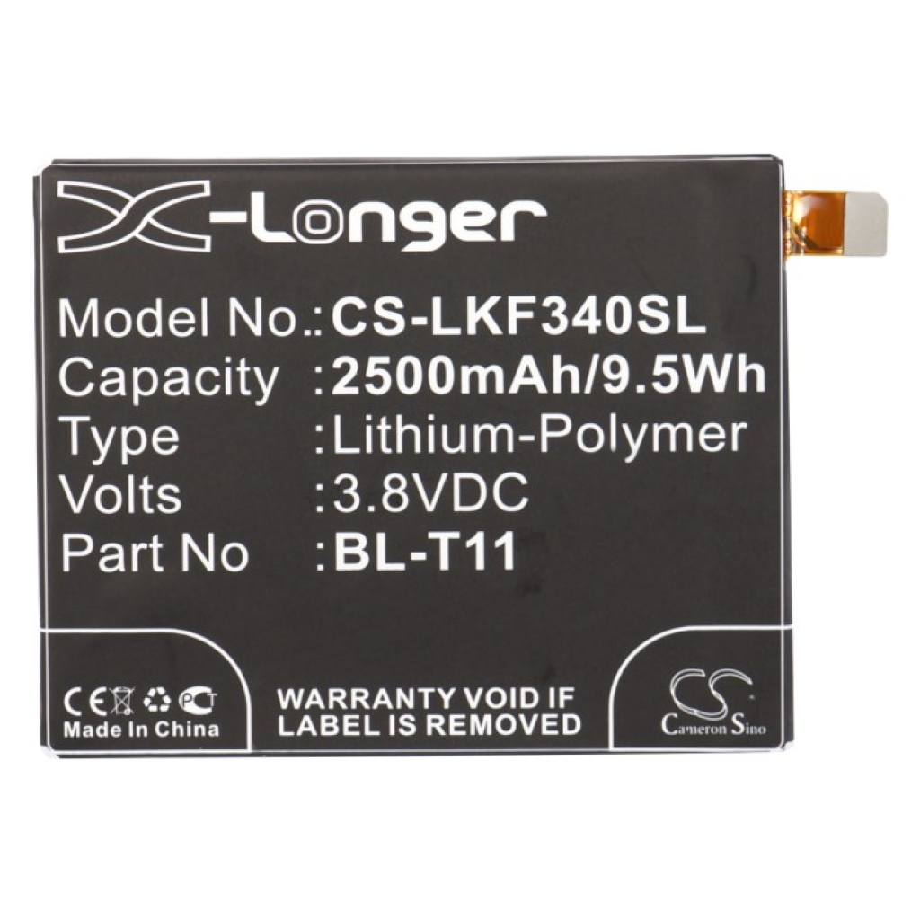 Batterier till mobiltelefoner LG F340