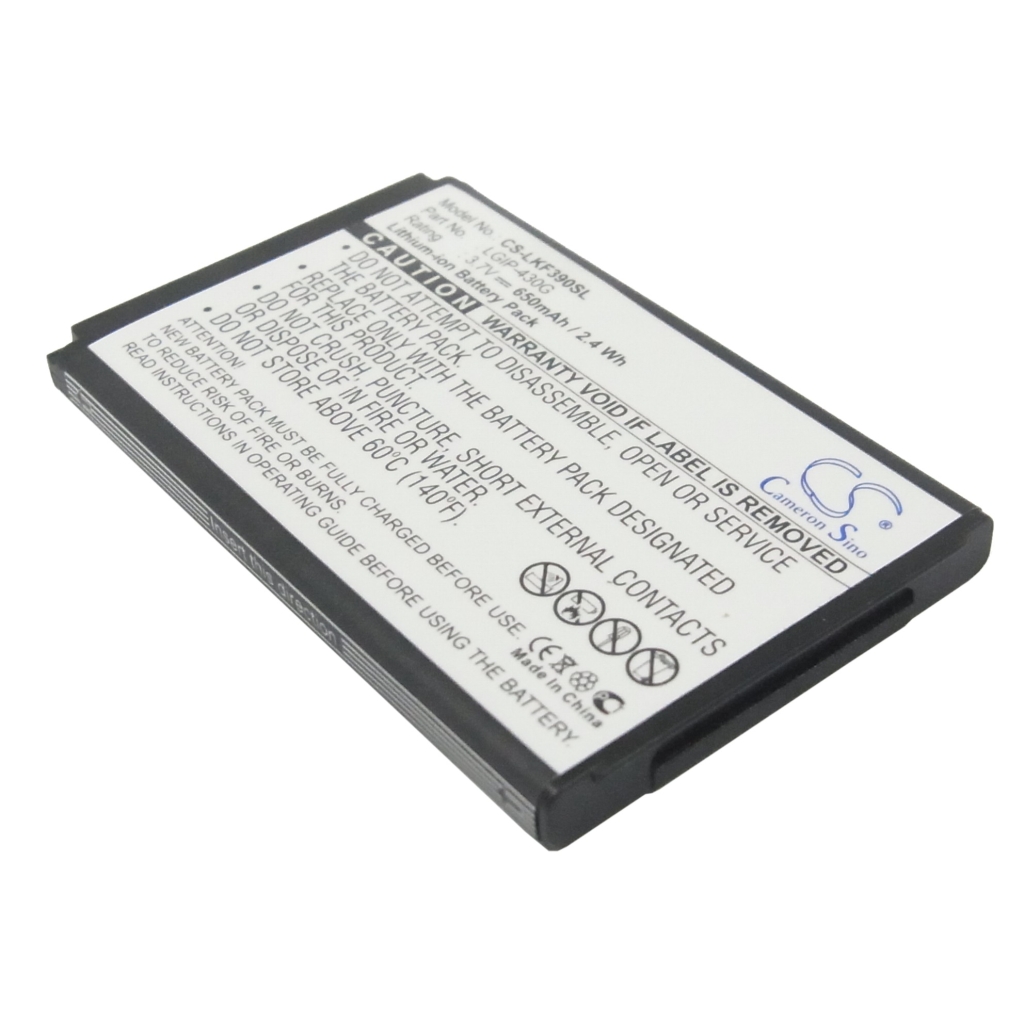 Batterier till mobiltelefoner LG KF757