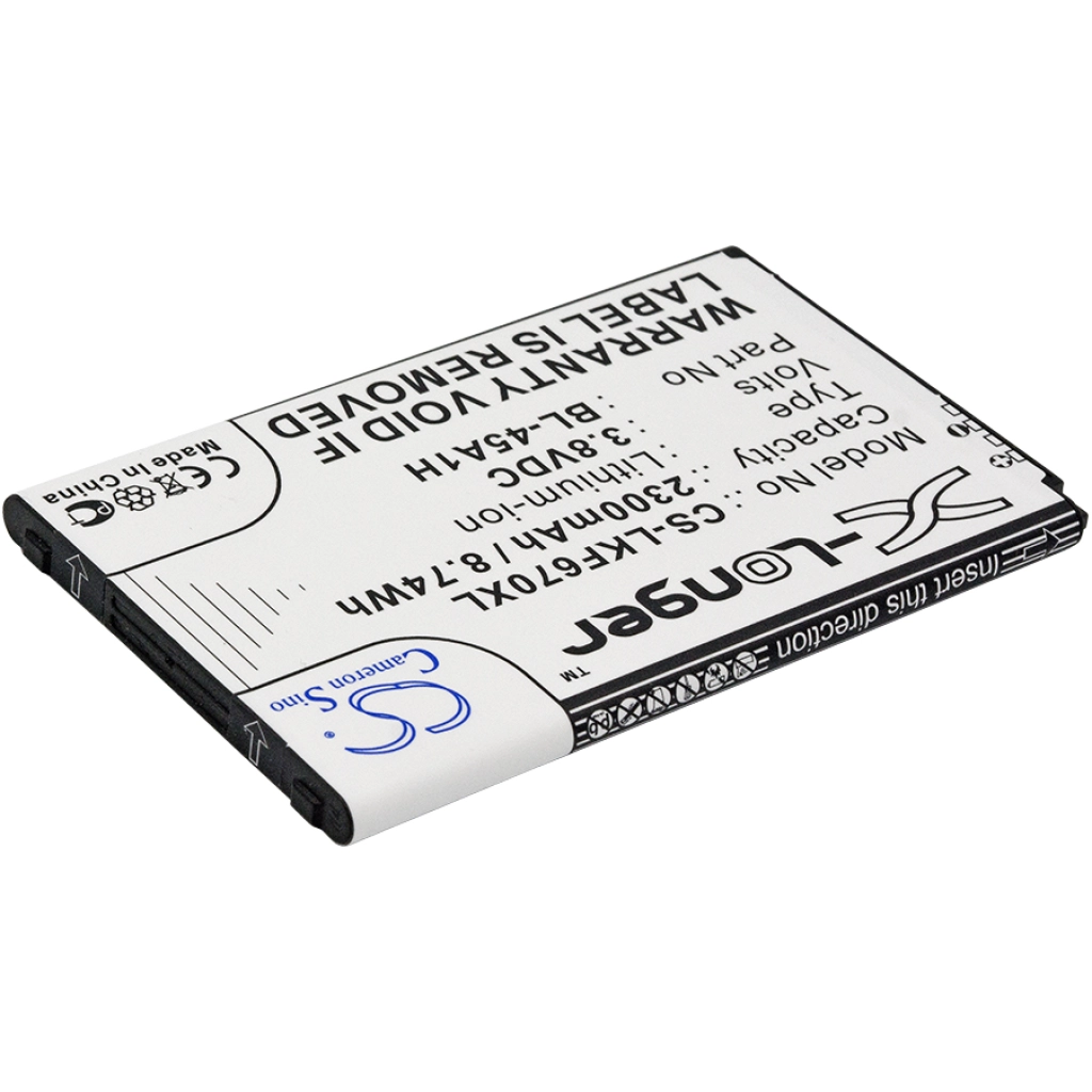 Batterier till mobiltelefoner LG K10 Dual SIM