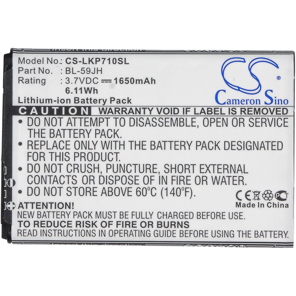 Batterier Ersätter EAC61998401