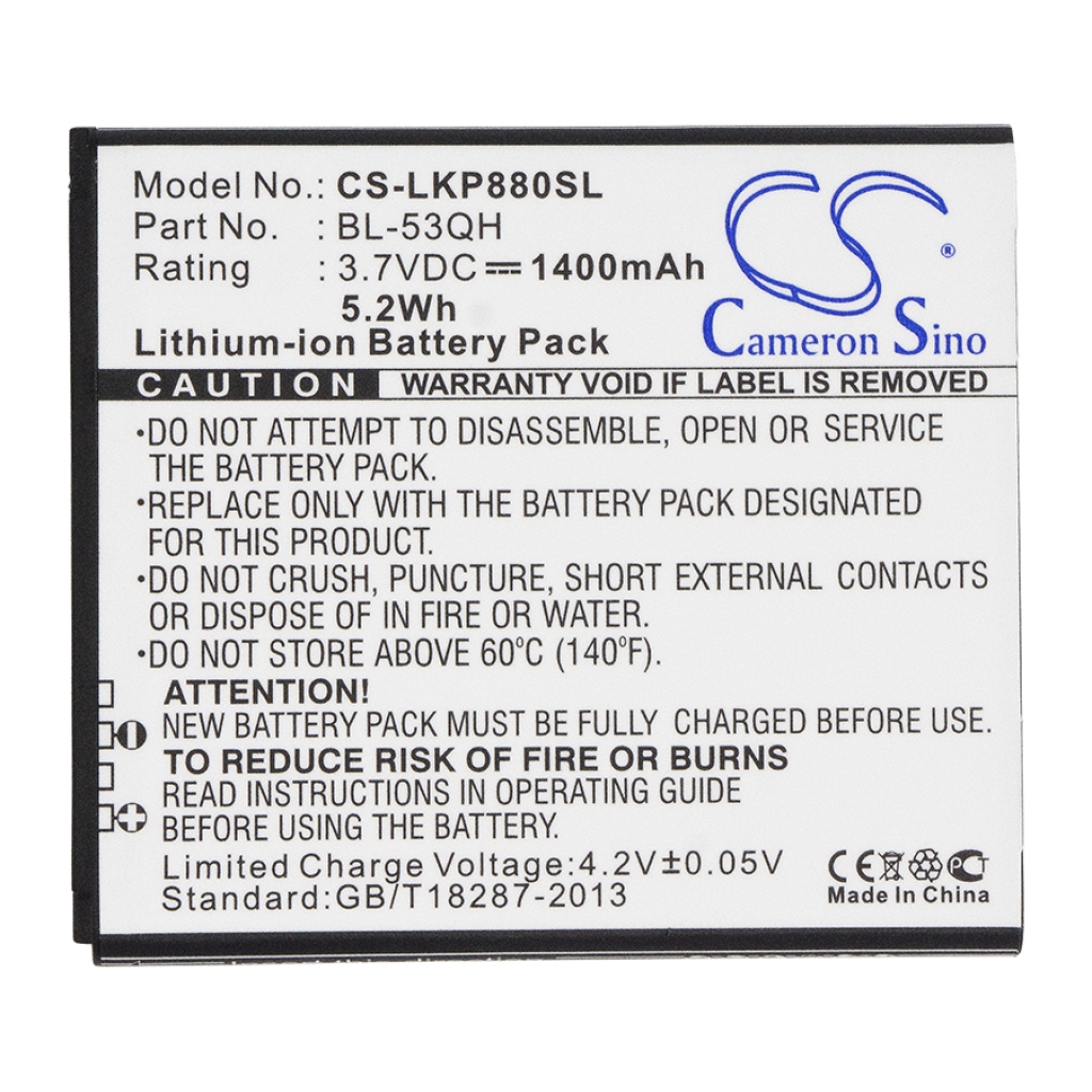 Battery Replaces EAC61878603