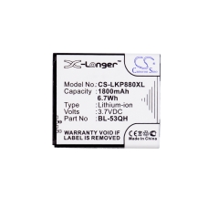 Kompatibel batteribyte för LG BL-53QH,EAC61878603,EAC61878605,EAC61898401
