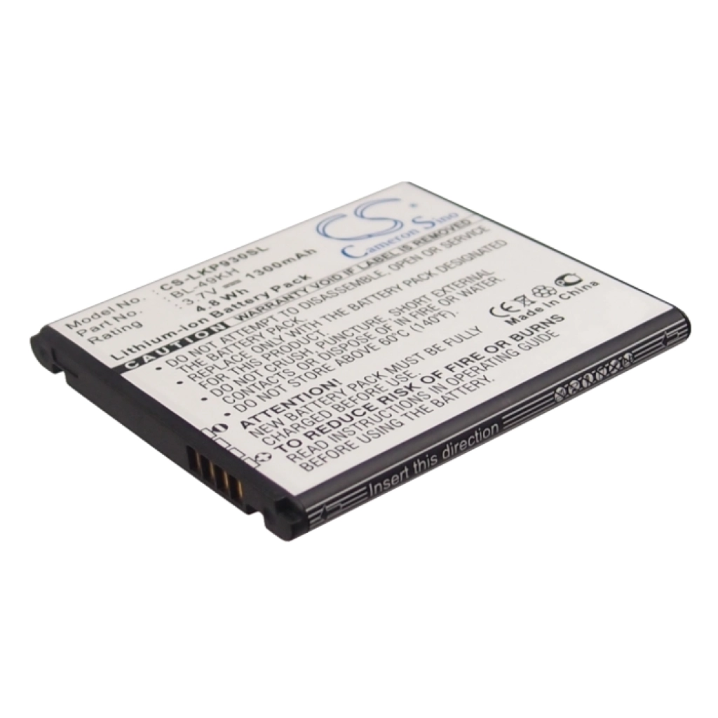 Batterier till mobiltelefoner LG Nitro HD