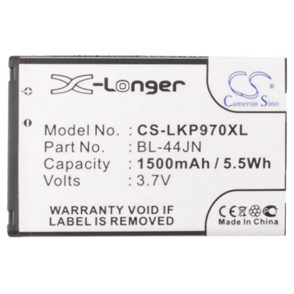 Batterier till mobiltelefoner LG MS840