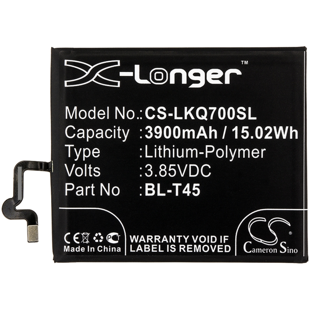 Batterier till mobiltelefoner LG CS-LKQ700SL