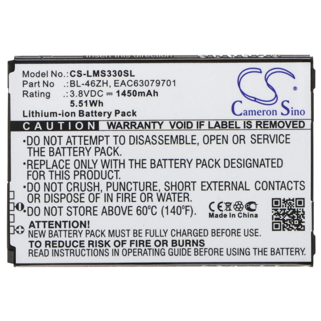 Batterier till mobiltelefoner LG Escape 3 4G