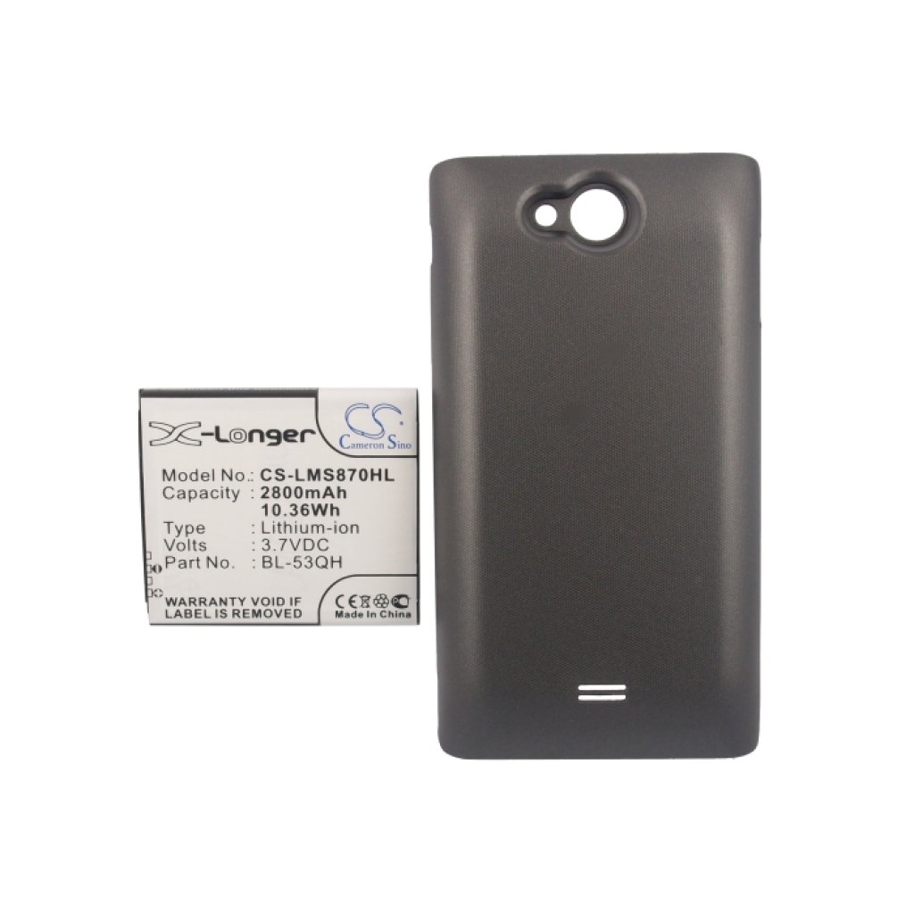Batteri kompatibel med LG Sprint CS-LMS870HL