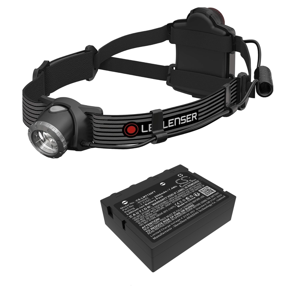 Batterier för belysningssystem Ledlenser CS-LMT720FT