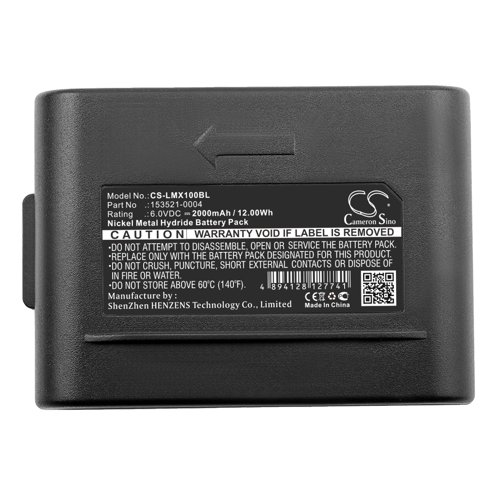 Batterier för skanner LXE CS-LMX100BL