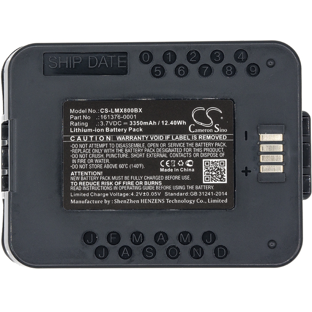 Batterier för skanner LXE CS-LMX800BX