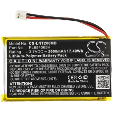 Compatible battery replacement for Luvion PL654065H