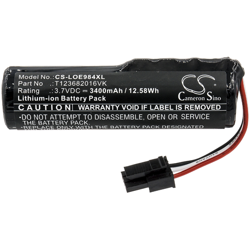 Batterier Ersätter T123682016VK