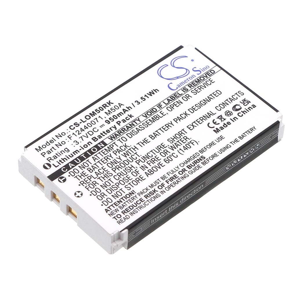 Batterier för tangentbord Logitech CS-LOM50RK