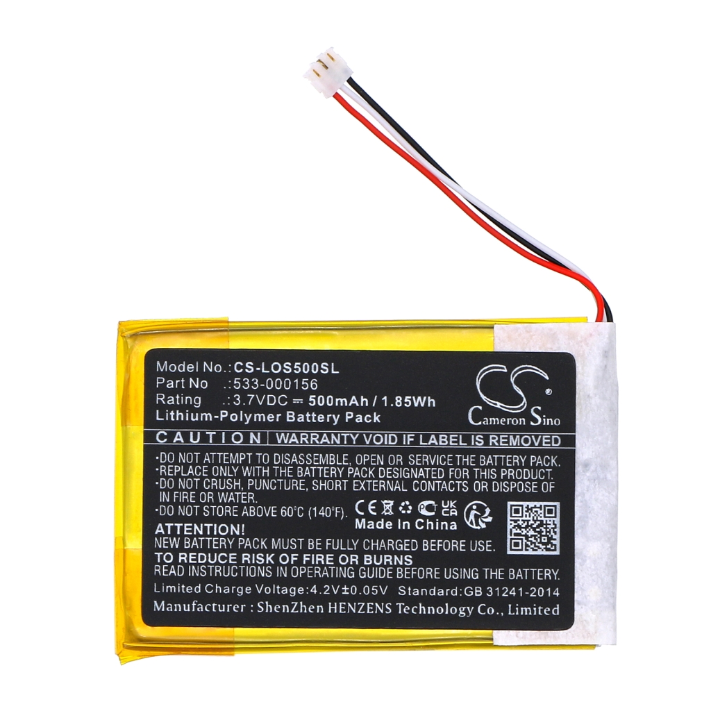 Batteri kompatibel med Logitech CS-LOS500SL