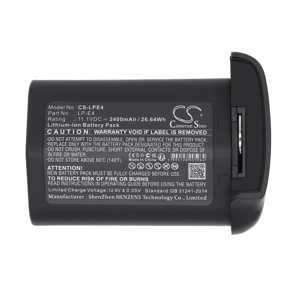 Batteri kompatibel med Canon CS-LPE4