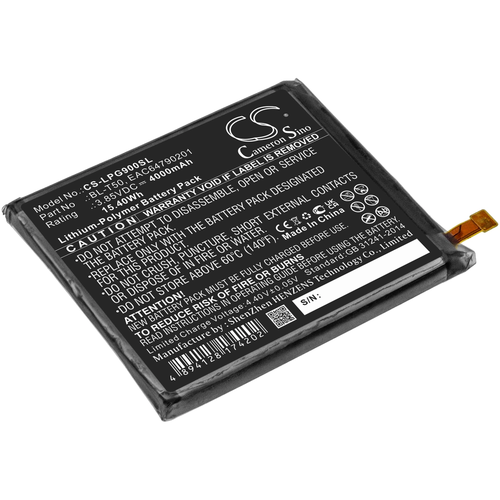 Batterier till mobiltelefoner LG LMG900QM
