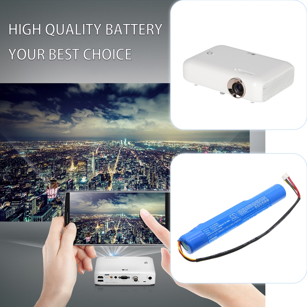 Projektorbatterier Lg CS-LPH550XL