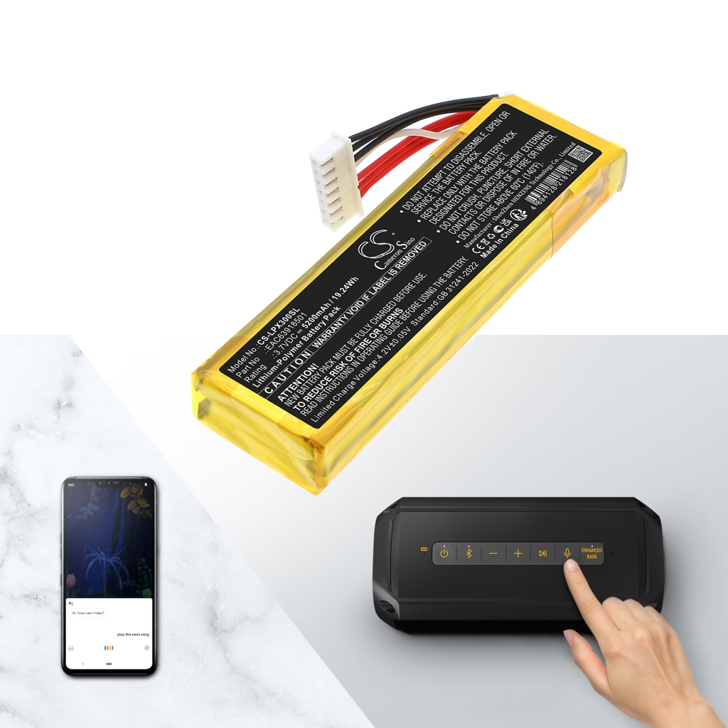 Batterier till högtalare Lg CS-LPX300SL