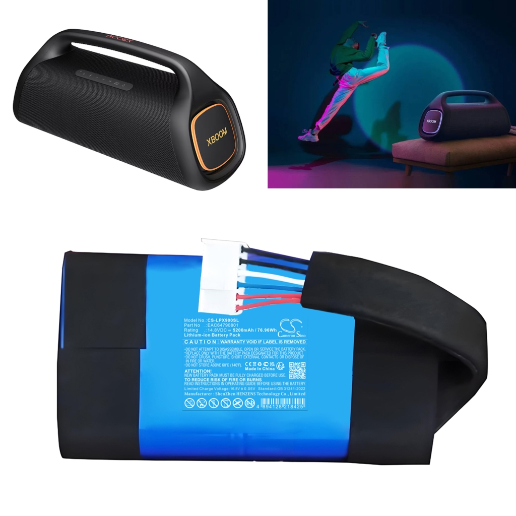 Batterier Ersätter IBA007GA