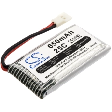 Kompatibel batteribyte för Hubsan H107C-A24