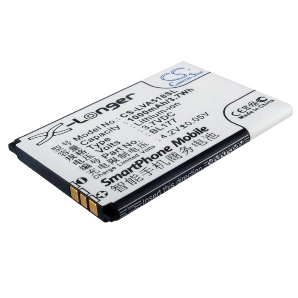 Batterier till mobiltelefoner Lenovo A518