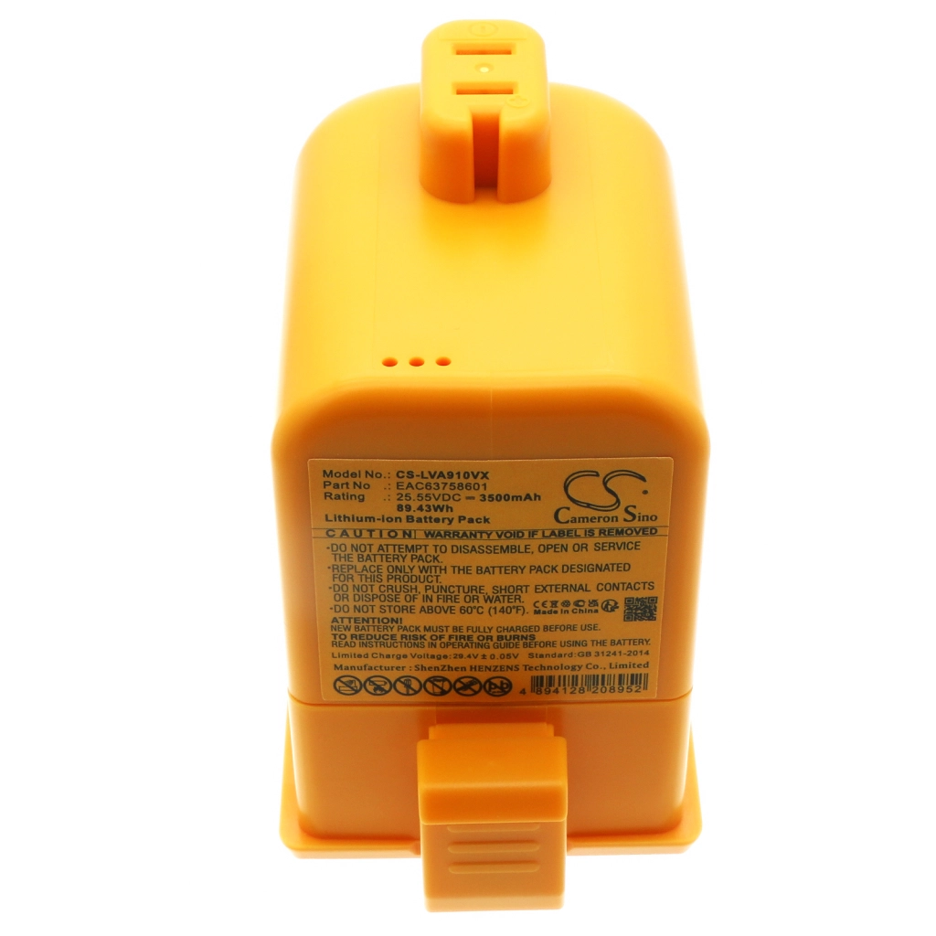 Batterier till dammsugare Lg A958