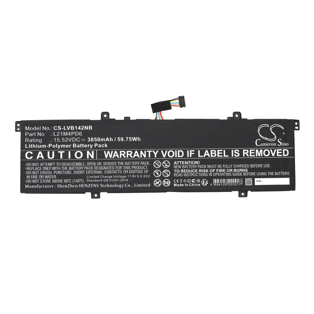 Batterier till bärbara datorer Lenovo ThinkBook 14 G4 IAP 21CX001MSP