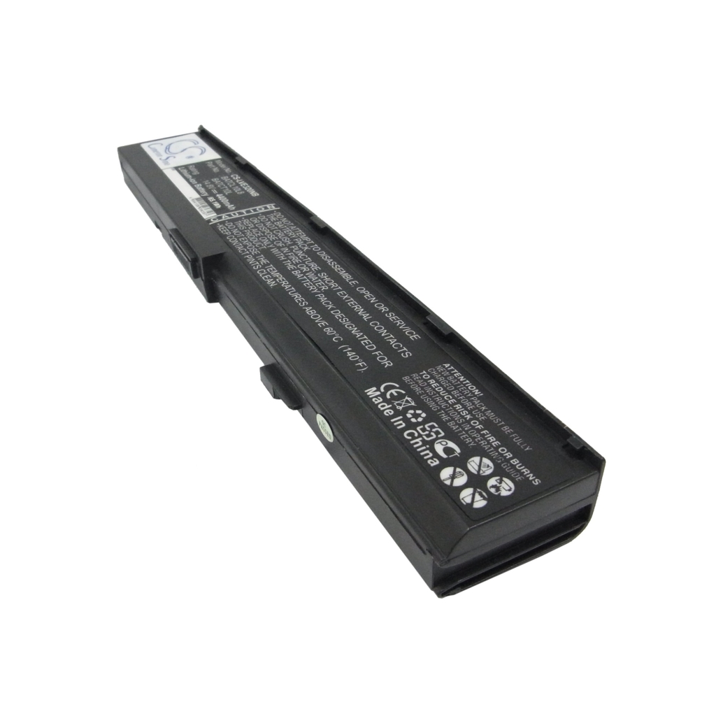 14,8V Li-ion laptopbatteripack, vinklad toppvy