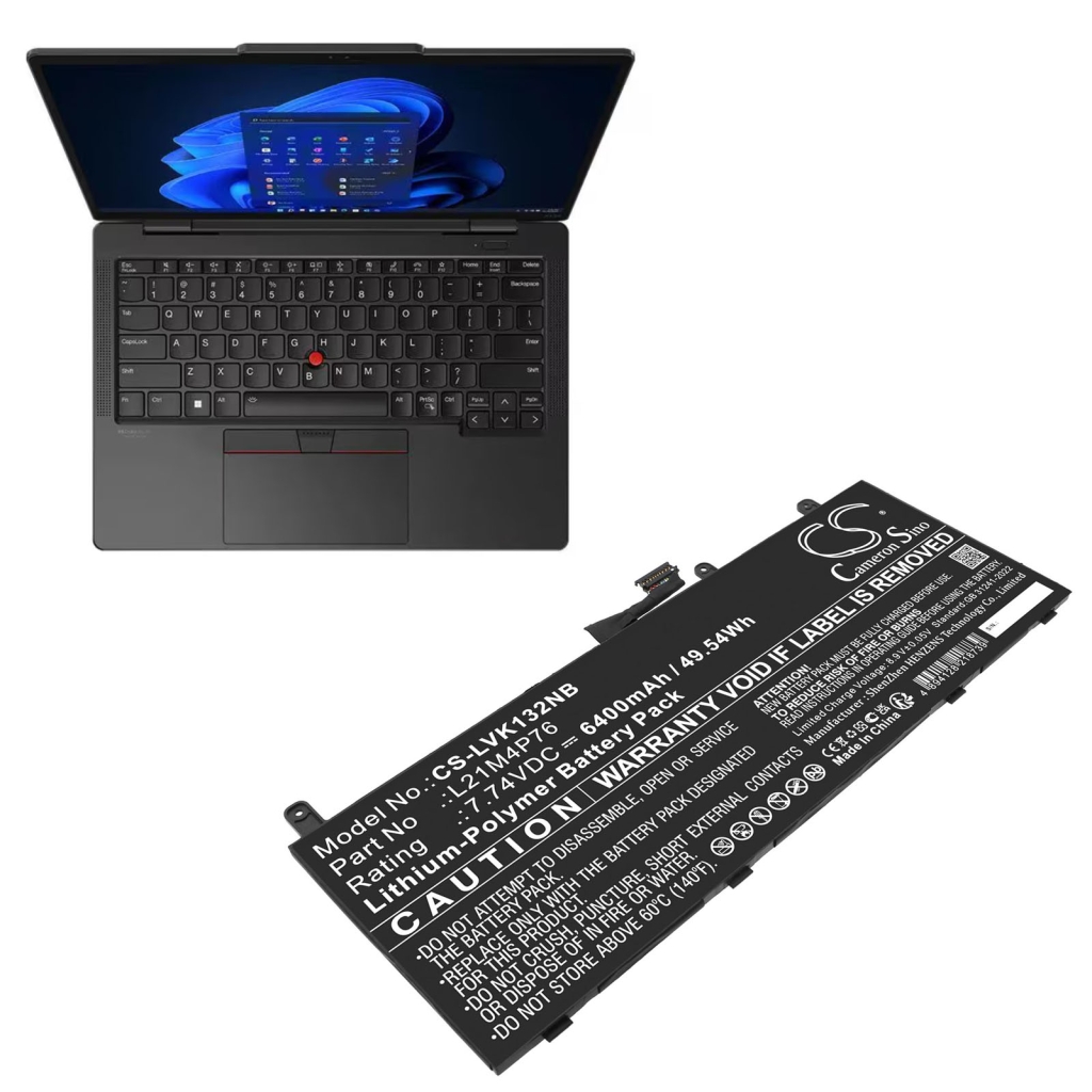 Batterier till bärbara datorer Lenovo CS-LVK132NB